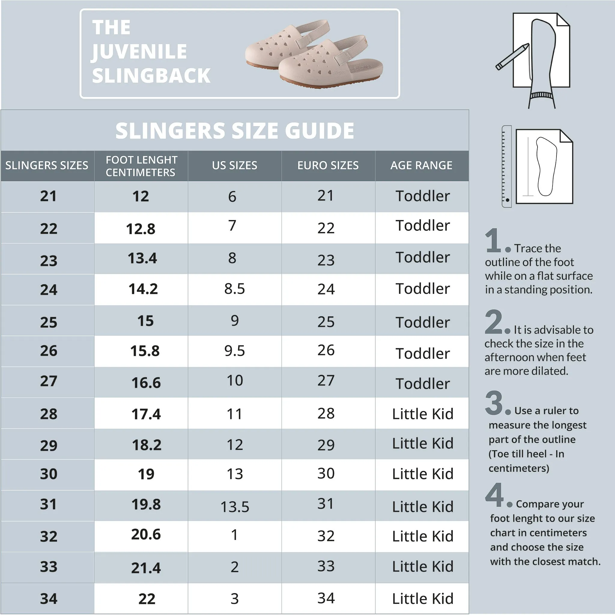 TAN HEARTS JUVENILE SLINGERS  <span style="font-size: 12px; font-weight: normal;"><br> Kids water sandal <br> *Runs true to size compared to EU sizing</span>>