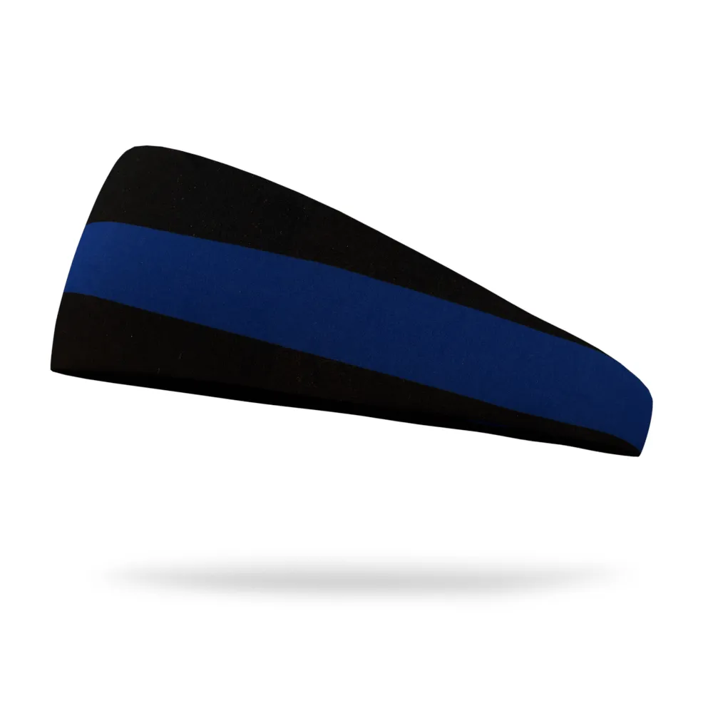 Thin Blue Line Wicking Headband