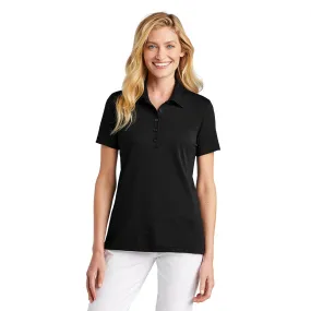 TravisMathew Ladies Oceanside Solid Polo - Black