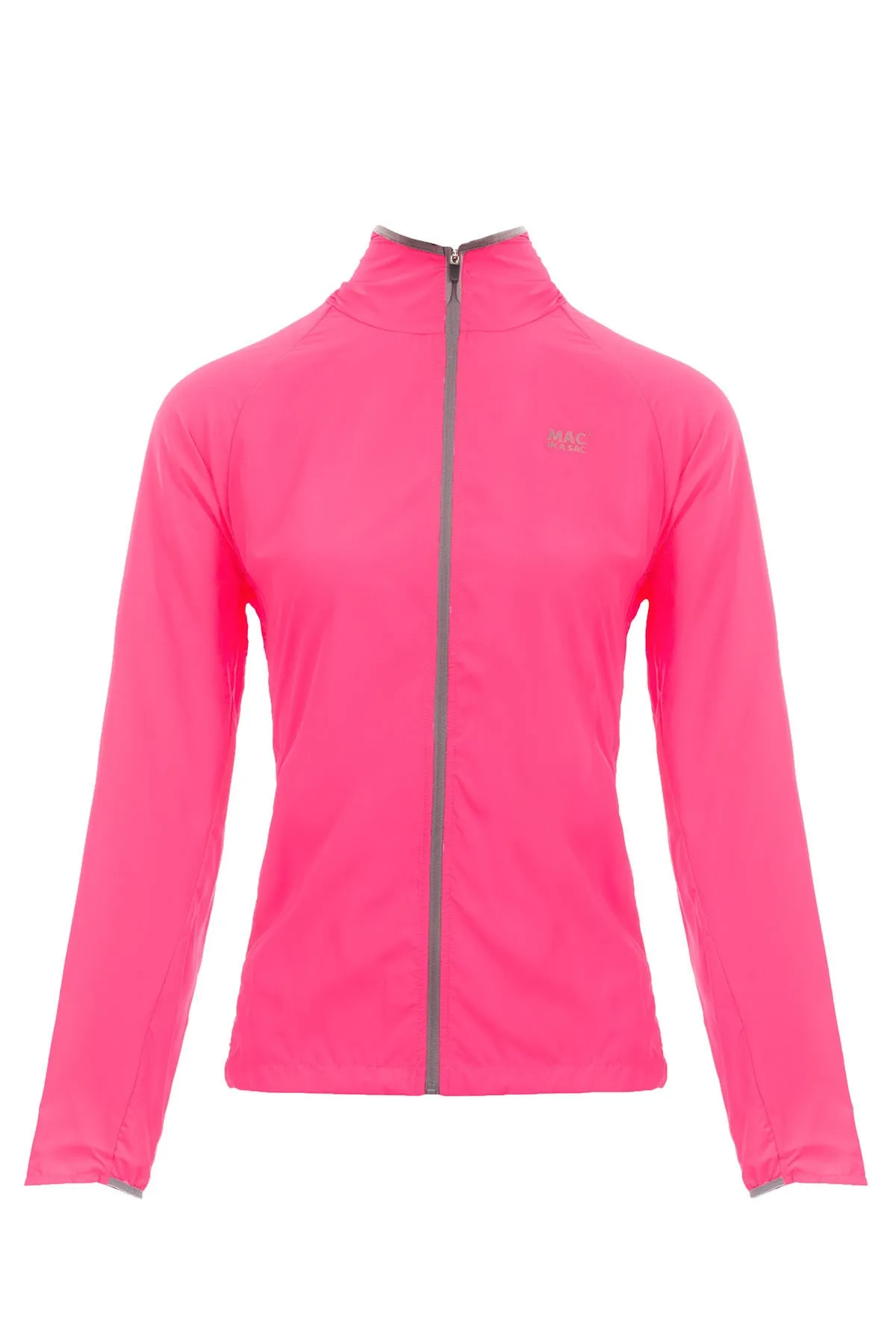 Ultra Packable Running Jacket - Neon Pink