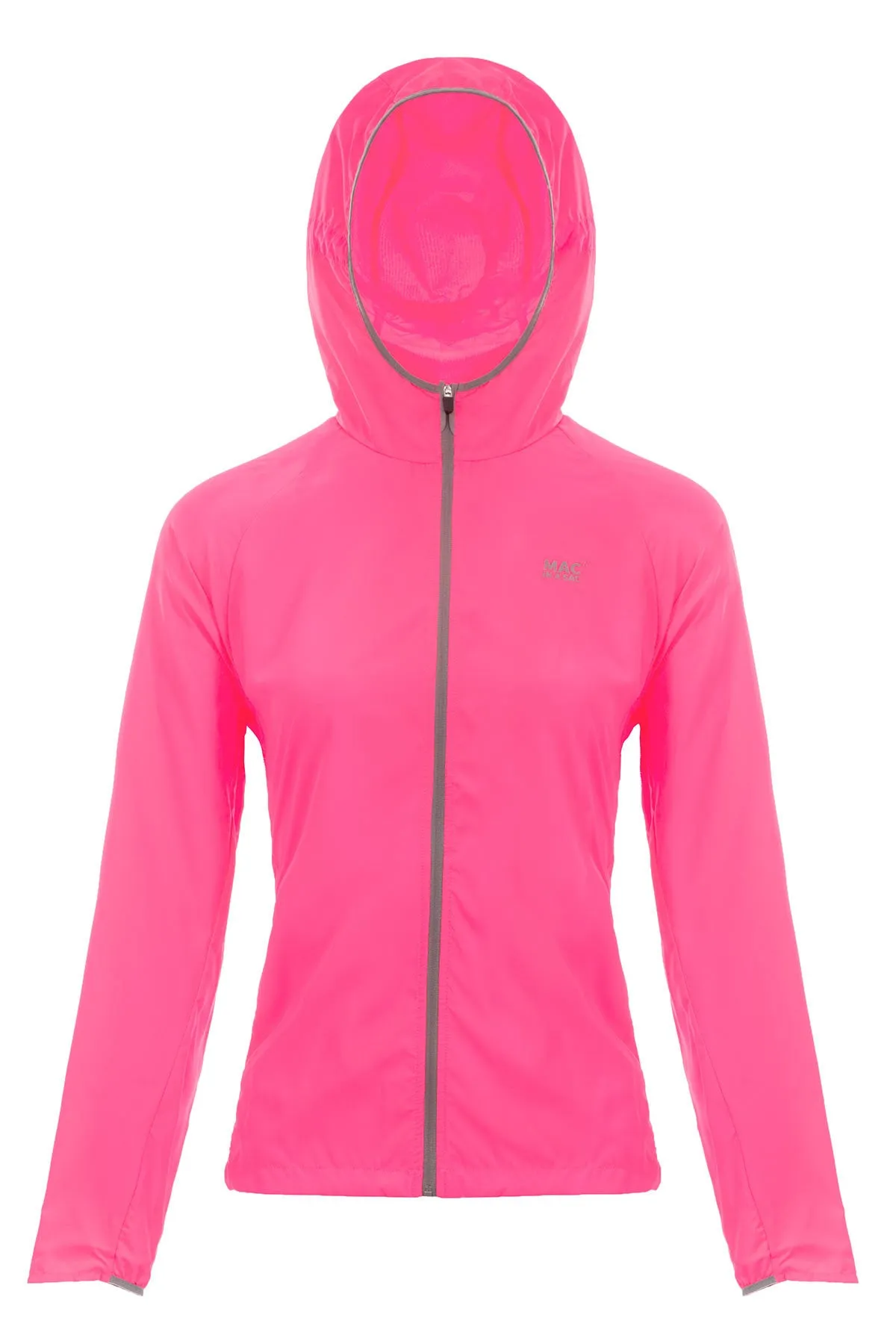 Ultra Packable Running Jacket - Neon Pink