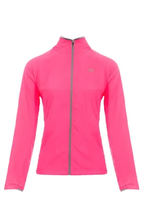 Ultra Packable Running Jacket - Neon Pink