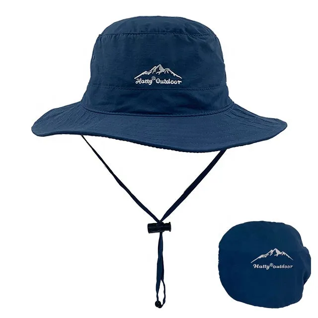 Unisex Quick-Dry Bucket Hat For Hiking, Camping, Fishing