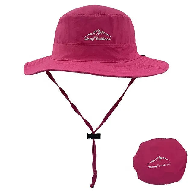 Unisex Quick-Dry Bucket Hat For Hiking, Camping, Fishing