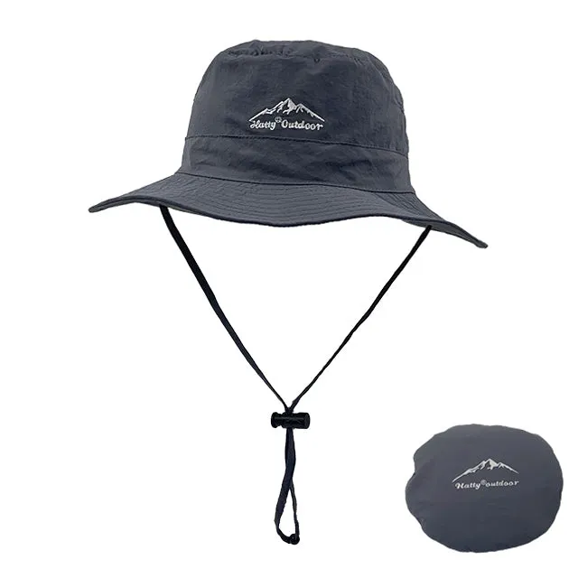 Unisex Quick-Dry Bucket Hat For Hiking, Camping, Fishing