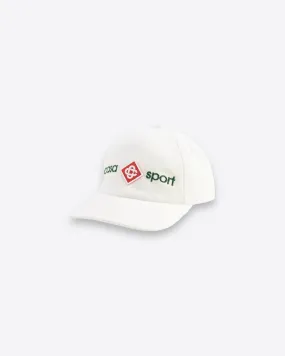 White Casa Sport Logo Cap